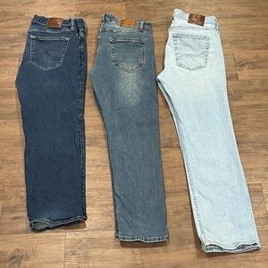 Men’s Hollister and Hudson & Barrow Denim Jeans Bundle